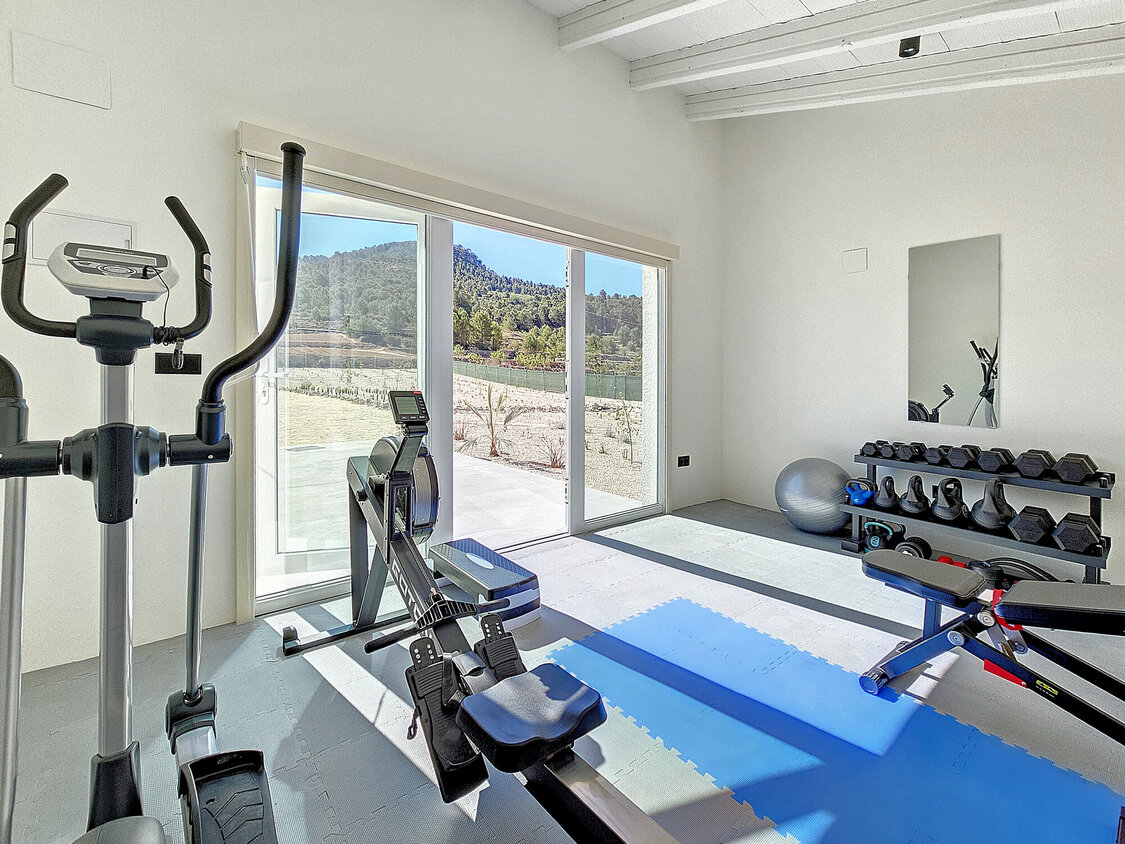Sportschool villa La Zarza Alicante 