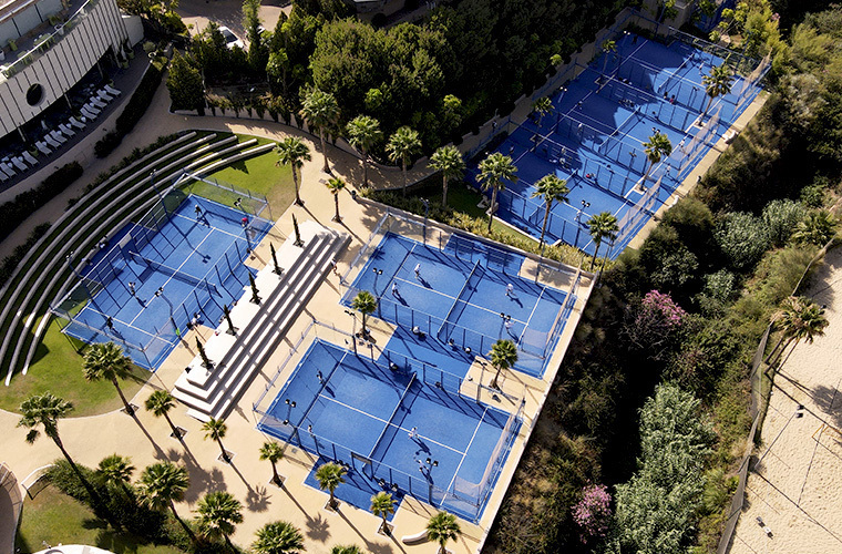 Padelbanen Higueron hotel Malaga