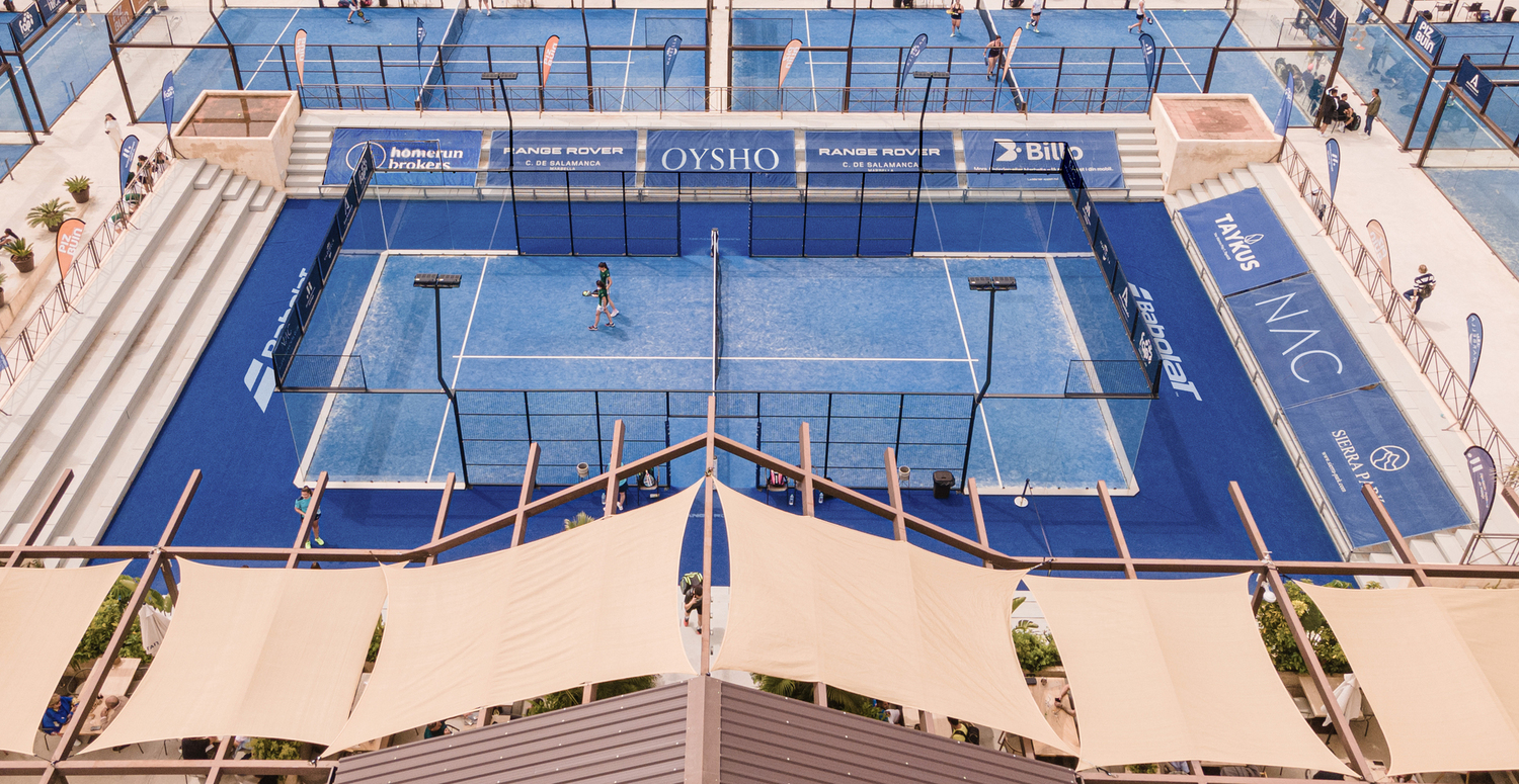 Centercourt padelbaan Marbella
