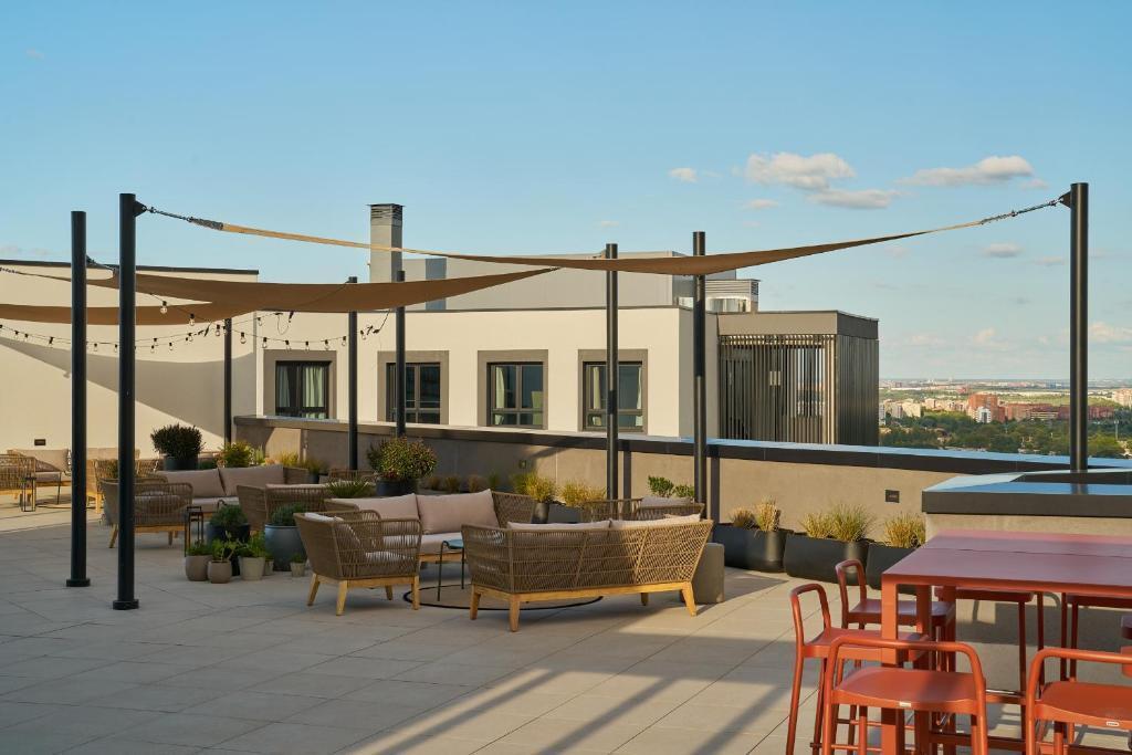 Dakterras Node hotel Madrid