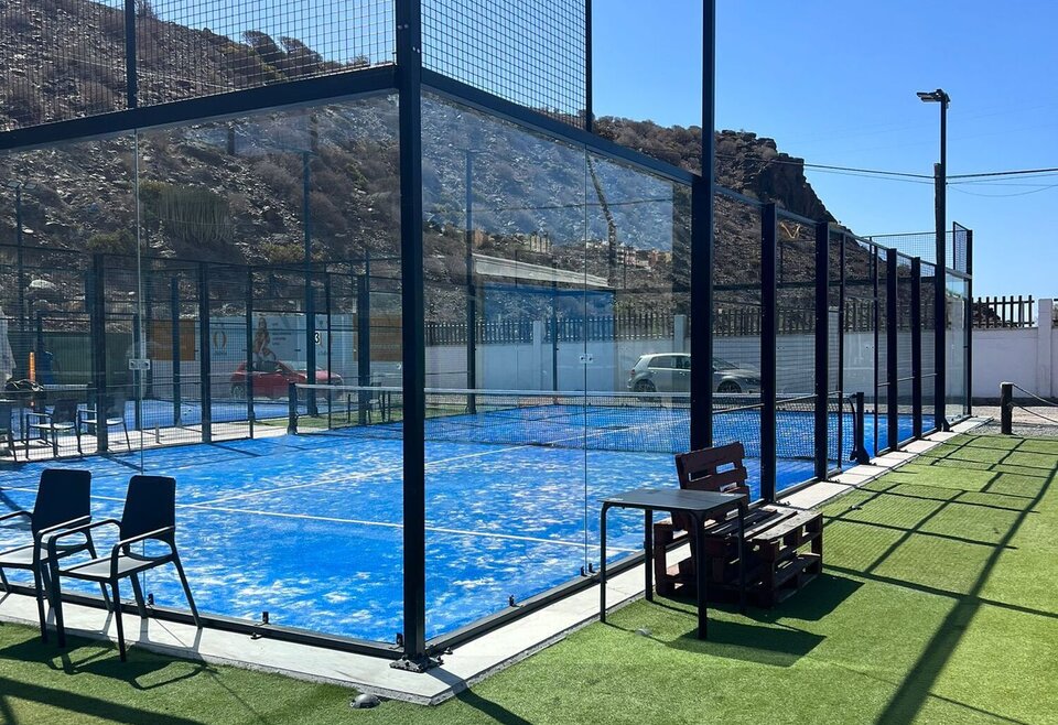 Padelbaan op Gran Canaria