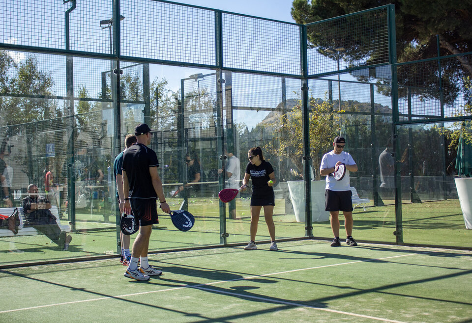 Padeltraining in Spanje Alicante