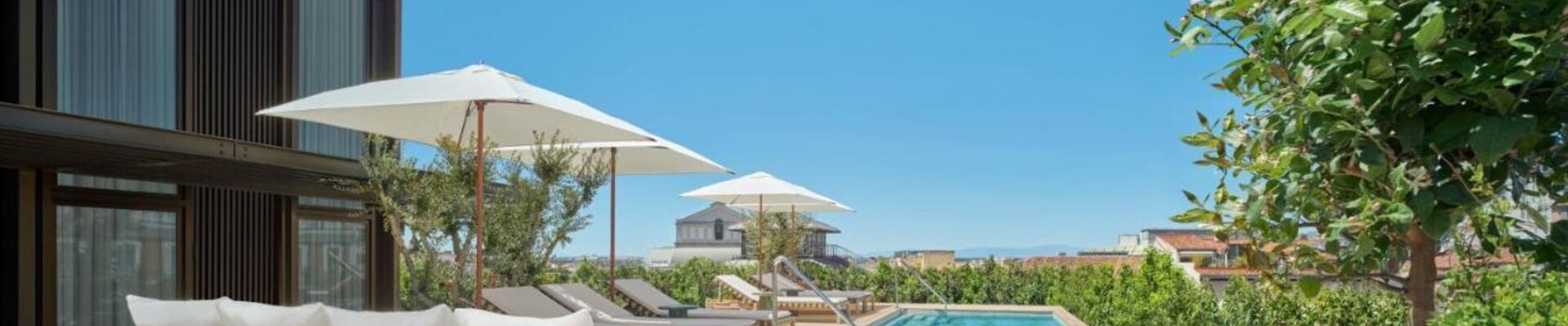 Zwembad en dakterras 5* The Madrid Edition hotel
