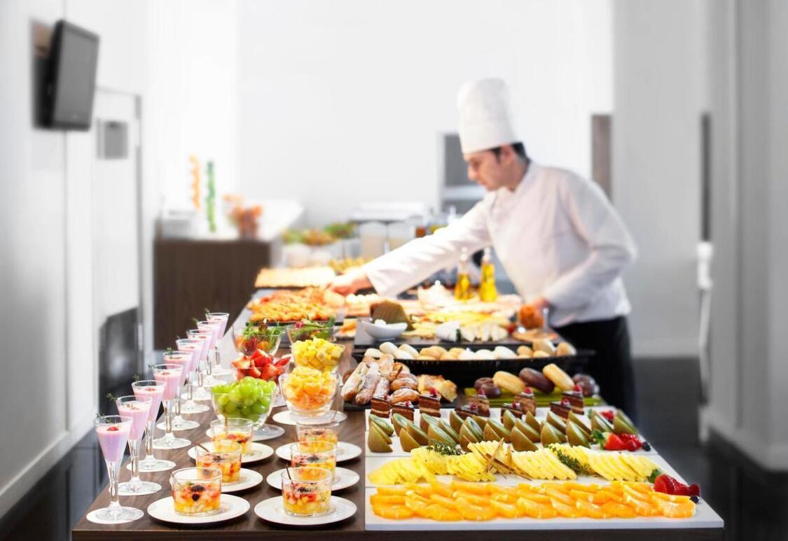 Ontbijtbuffet Primus hotel Valencia