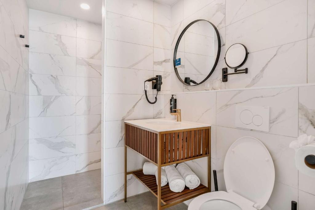 Badkamer Corendon Mangrove Hilton hotel Curacao