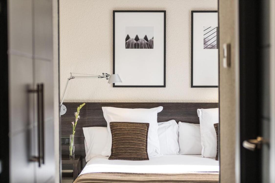 Slaapkamer Medium hotel Valencia