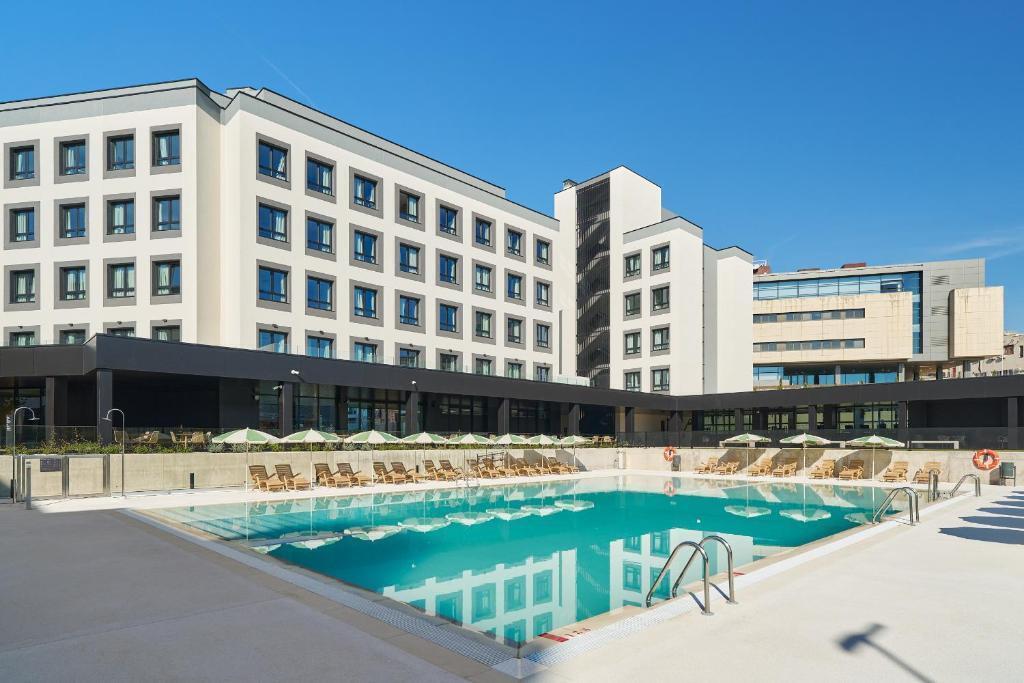 Zwembad Node hotel Madrid