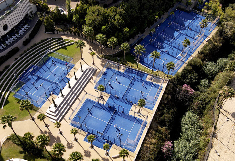 Padelbanen Higueron hotel Malaga