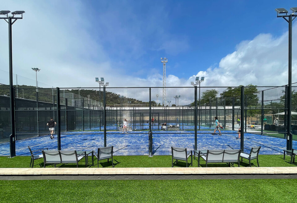 Padelbaan Costa Brava Spanje
