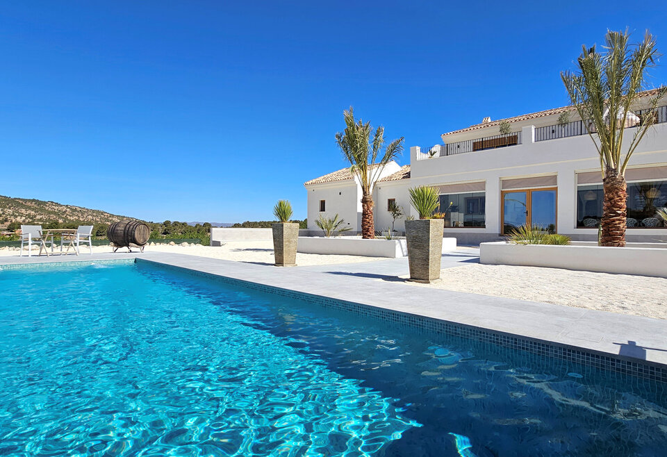 Zwembad villa La Zarza Alicante Spanje