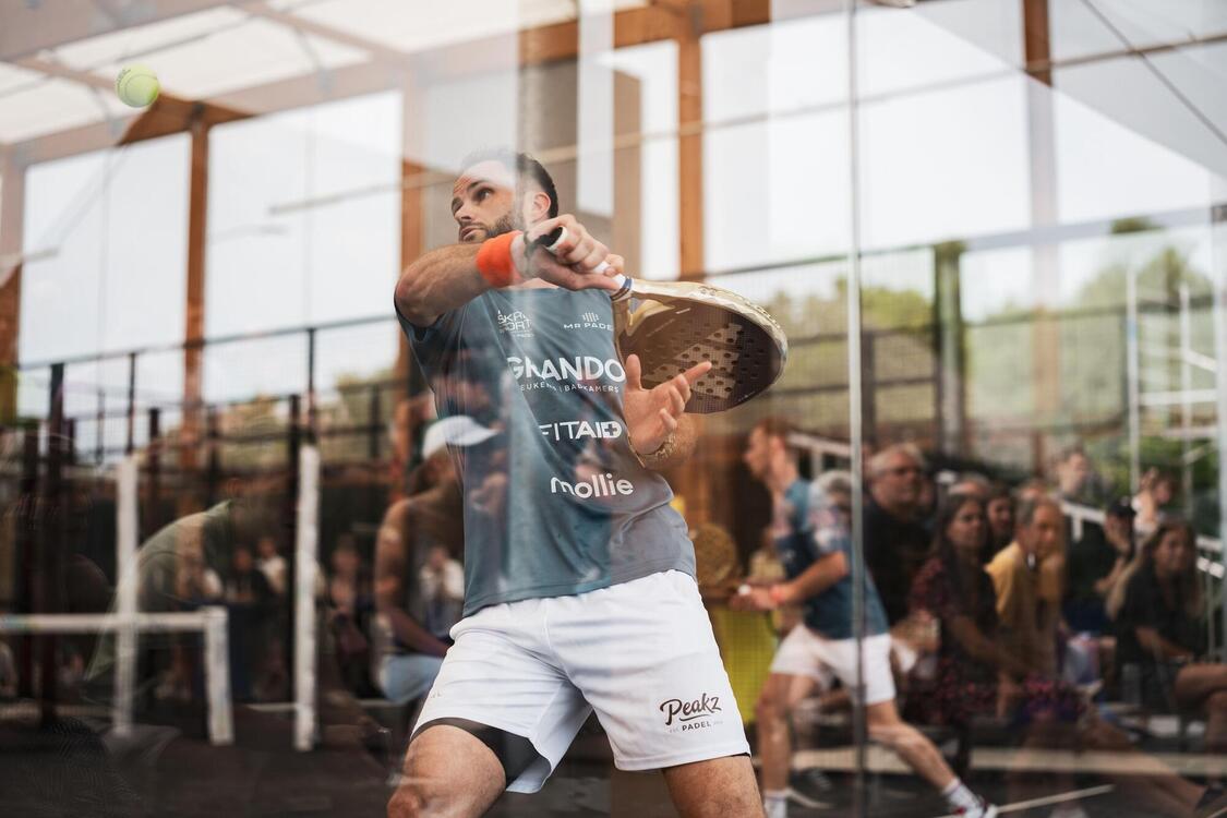 Uriel Maarsen padelclinic en padelles
