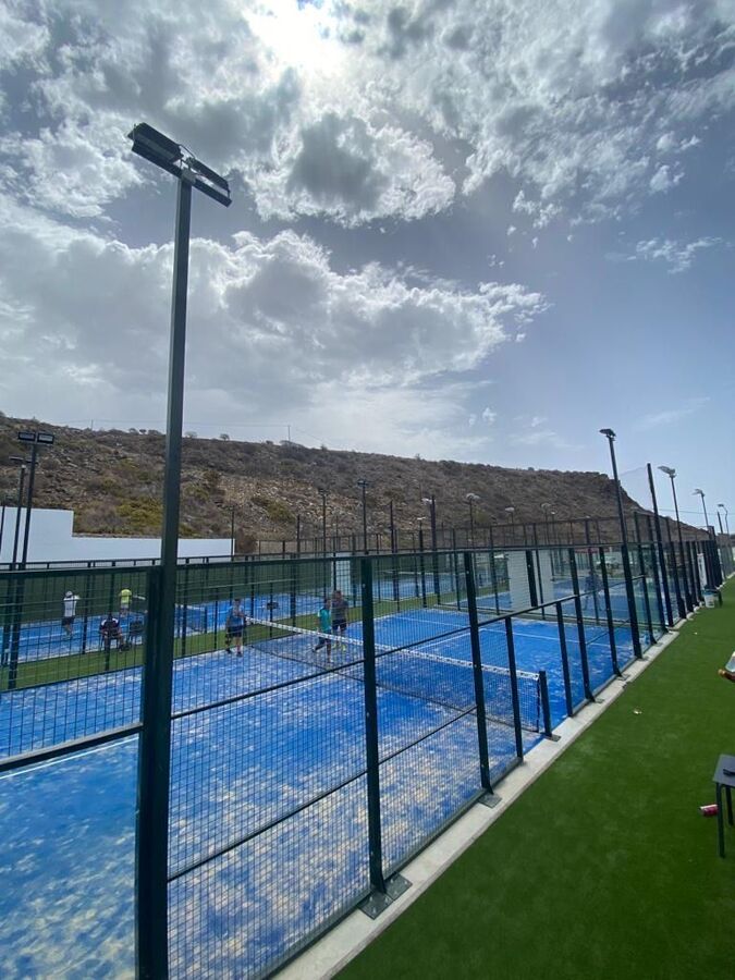 Padelbanen op Gran Canaria