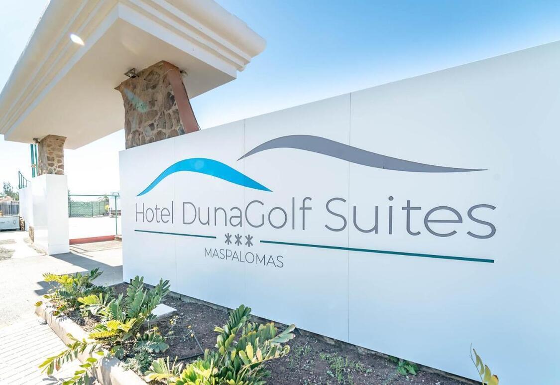 Aangezicht binnenkomst Livvo Dunagolf Suites Gran Canaria