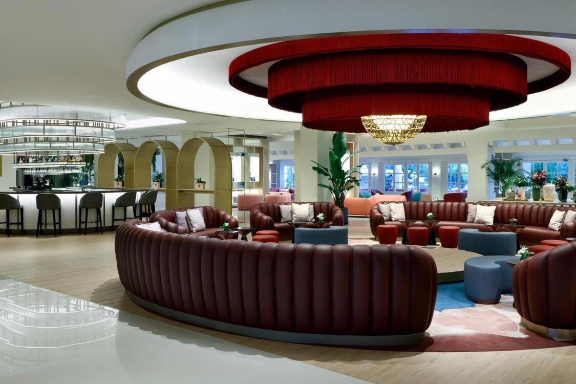 Lobby Hardrock hotel Marbella