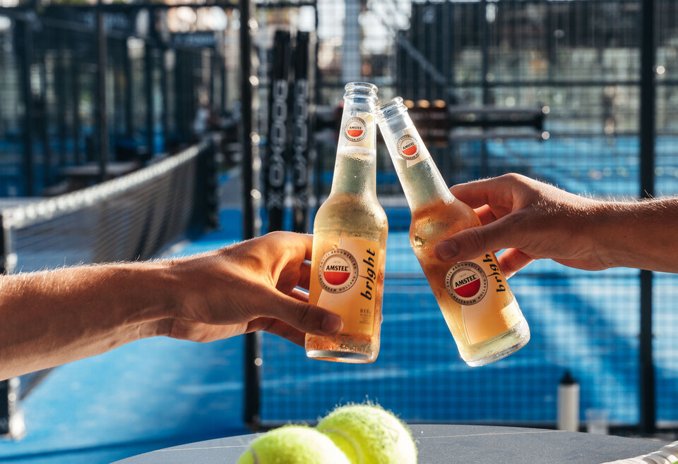 Padel X Curacao Amstel Bright
