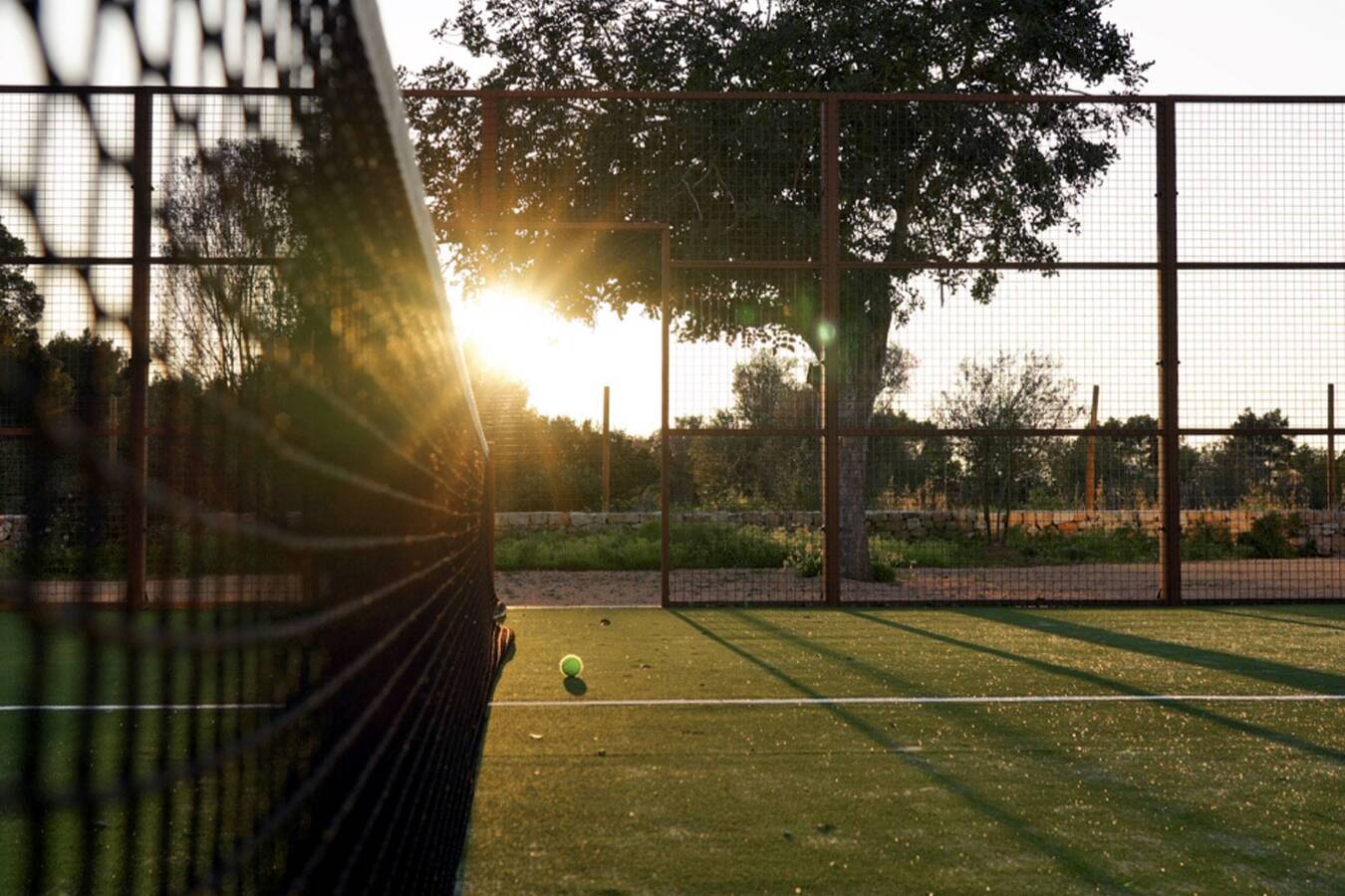 Can Padel Ibiza padelbaan zon