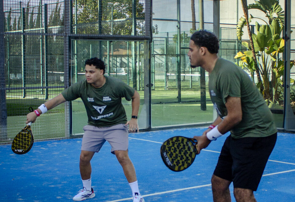 Padel spelers Alicante Spanje