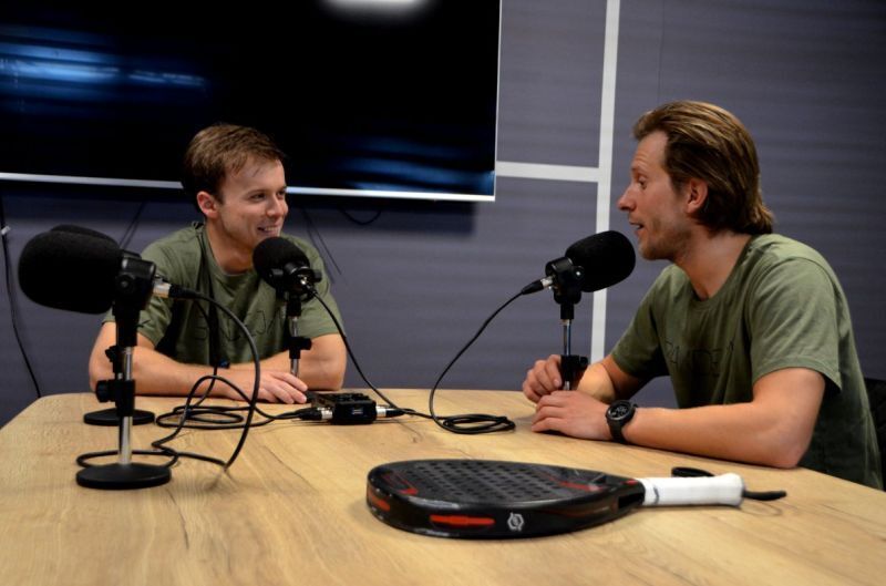 Etienne Hartevelt padelclinic en les
