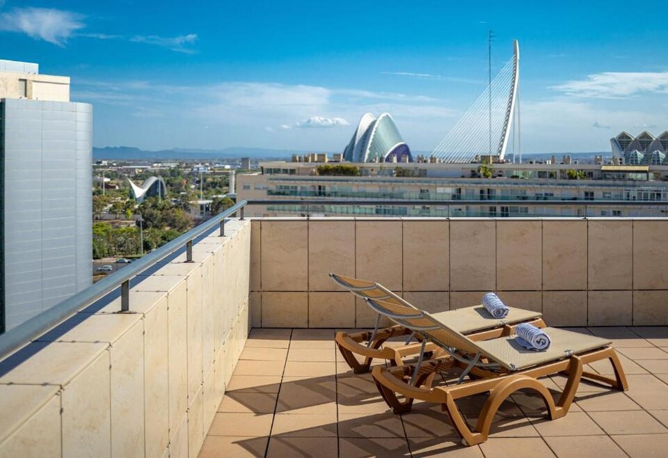 Dakterras Innside Melia Valencia