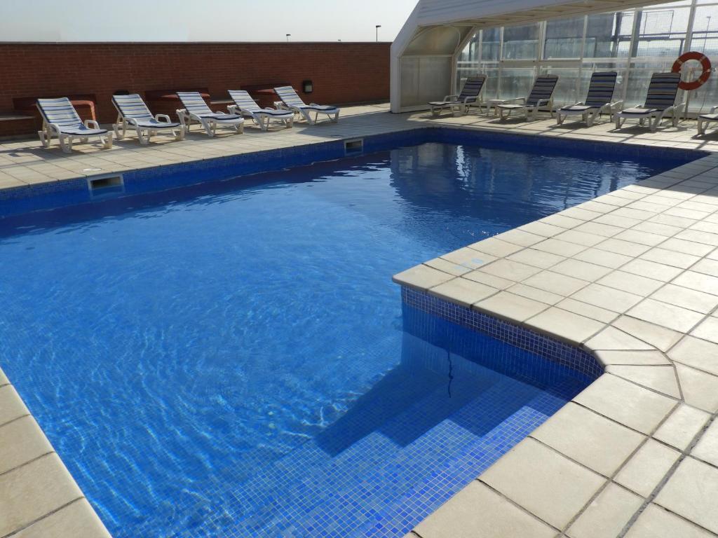 Buitenzwembad Albufera hotel Valencia