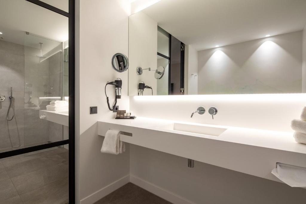 Badkamer hotel van der Valk Tilburg Nederland