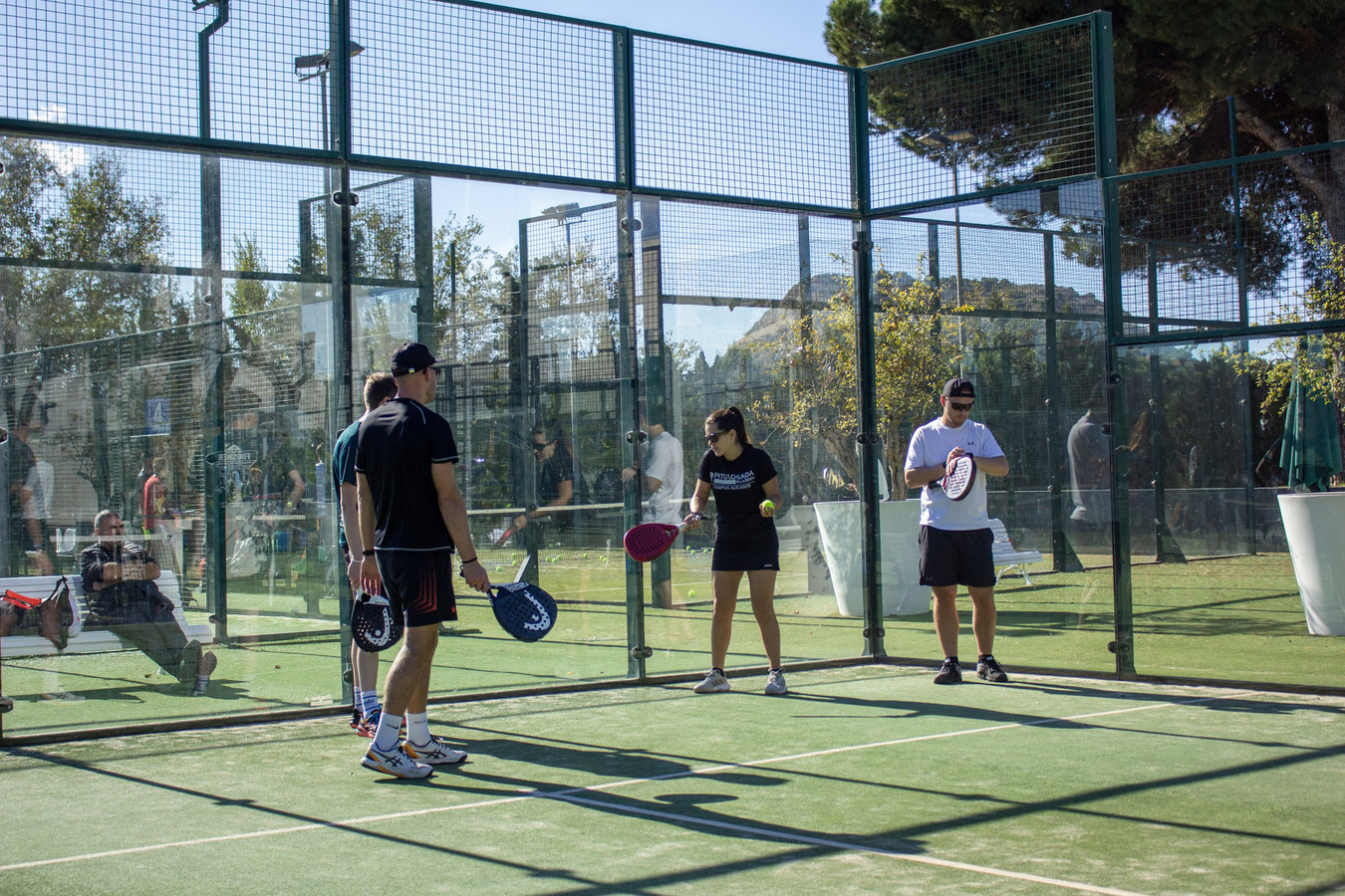 Padeltraining in Spanje Alicante