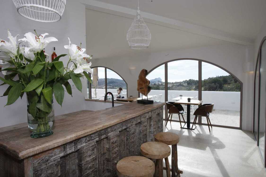 Woonkamer Abeniss Boutique B&B