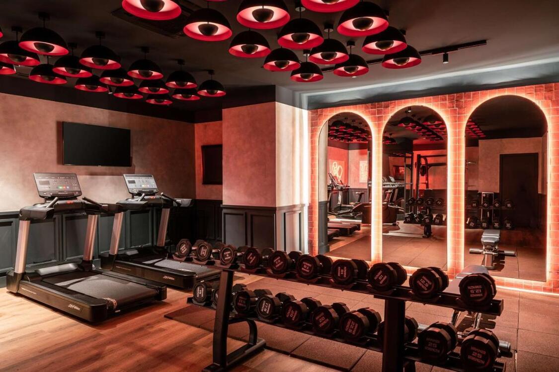 Gym Radison Redd hotel Madrid