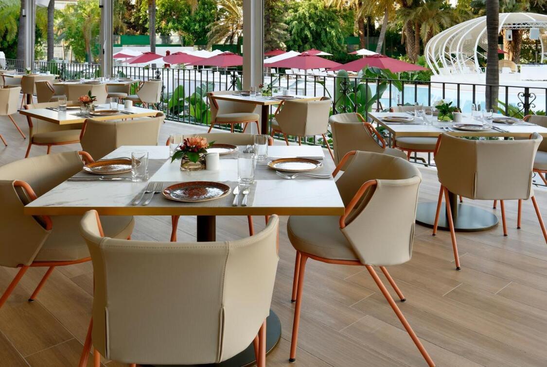 Terras Hardrock hotel Marbella