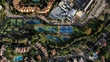 Droneshot Villa Pardiena padelclub Estepona